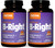 Jarrow Formulas B-Right - 100 Veggie Caps Pack Of 2 - Low-Odor Vitamin B-Complex Formula - Energy & Metabolism Support - Promotes Brain Heart & Cardiovascular Health - 100 Count (Pack Of 2) Jarrow Formulas B-Right - 100 Veggie Caps Pack Of 2 - Low-Odor Vitamin B-Complex Formula - Energy & Metabolism Support - Promotes Brain Heart & Cardiovascular Health - 100 Count (Pack Of 2)