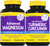 Innovix Labs Magnesium & Curcumin Bundle Advanced Magnesium (150 Time-Release Capsules) Turmeric Curcumin (100 Time-Release Tablets). Promotes Relaxation Bones Muscle And Immune Health.* Innovix Labs Magnesium & Curcumin Bundle Advanced Magnesium (150 Time-Release Capsules) Turmeric Curcumin (100 Time-Release Tablets). Promotes Relaxation Bones Muscle And Immune Health.*