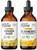 Wild & Organic Ginger Tincture 4 Fl Oz & Turmeric Tincture 4 Fl Oz