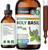 Bio Krauter Holy Basil Tincture - Tulsi Powder Liquid Extract - Supports Calmness And Relaxation - Ursolic Acid Supplement - Alcohol And Sugar Free Holy Basil Extract - Vegan Drops 4 Fl.Oz. Bio Krauter Holy Basil Tincture - Tulsi Powder Liquid Extract - Supports Calmness And Relaxation - Ursolic Acid Supplement - Alcohol And Sugar Free Holy Basil Extract - Vegan Drops 4 Fl.Oz.