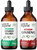 Wild & Organic Ginkgo Biloba Tincture 4 Fl Oz & Ginseng Tincture 4 Fl Oz
