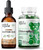 Wild & Organic Slippery Elm Tincture 2 Fl Oz & Chlorophyll Gummies 60 Chews