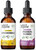 Wild & Organic Chamomile Tincture 2 Fl Oz & Passionflower Tincture 2 Fl Oz