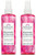 Heritage Store Rosewater & Glycerin 2-pack Hydrating Facial Mist for Dry Combination Skin Care Rose Water Spray for Face with Vegetable Glycerine Made Without Dyes or Alcohol Vegan 8oz each Heritage Store Rosewater & Glycerin 2-pack Hydrating Facial Mist for Dry Combination Skin Care Rose Water Spray for Face with Vegetable Glycerine Made Without Dyes or Alcohol Vegan 8oz each