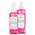 Heritage Store Rosewater & Glycerin Bundle | Hydrating Facial Mist for Dewy Radiant Skin | No Dyes or Alcohol 8oz 4oz