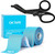 Ok Tape Synthetic Kinesiology Tape (Blue)+ Shears - Bandage Scissors (Black) Ok Tape Synthetic Kinesiology Tape (Blue)+ Shears - Bandage Scissors (Black)