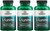 Swanson Amino Acid Ajipure L-Lysine Pharmaceutical Grade 500 Milligrams 90 Veg Capsules (3 Pack)