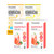 Teazen 3 Flavors 40 Sticks Variety Pack Grapefruit Drink Mix (20 Sticks) and Kombucha Lemon Citron Flavor (20 Sticks)