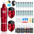 Wireless Tattoo Machine + Extra Power Package, 2X 1500Mah Battery Power Supply, Complete Cordless Tattoo Machine Kit For Beginners And Professionals, Red Wireless Tattoo Machine + Extra Power Package, 2X 1500Mah Battery Power Supply, Complete Cordless Tattoo Machine Kit For Beginners And Professionals, Red