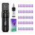 Mast Fold Pro Wireless Tattoo Pen Machine Kit 50 Count Pro Needles Cartridges Tattoo Gun Kit With 2 Replaceble Batteries For Run Long Time