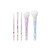 The Creme Shop Pastel Makeup Brush Set Ultra-Soft Synthetic Brushes For Precise Application, Easy To Wash, Versatile For Shading, Blending, Detailing (Set Of 5) The Creme Shop Pastel Makeup Brush Set Ultra-Soft Synthetic Brushes For Precise Application, Easy To Wash, Versatile For Shading, Blending, Detailing (Set Of 5)