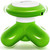 Mini Handheld Massager - Green - Powerful Massage Vibrations For Muscle Relief & Relaxation - Portable Therapeutic Device W/ 2 Convenient Power Modes (Battery Operated & Usb Powered)
