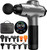Toloco Massage Gun, Muscle Massage Gun Deep Tissue, Percussion Massage Gun With 12 Replacement Heads, Super Quiet Portable Electric Massager For Athletes, Treatment, Relax, Carbon Toloco Massage Gun, Muscle Massage Gun Deep Tissue, Percussion Massage Gun With 12 Replacement Heads, Super Quiet Portable Electric Massager For Athletes, Treatment, Relax, Carbon