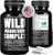 Wild Foods Magnesium Complex Supplement - 7X Forms, 90 Capsules - High Absorption Magnesium Glycinate, Bisglycinate, Malate, Orotate, Citrate - Full Spectrum Magnesium Supplement - 500Mg Magnesium