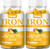 2 Packs 100Mg Iron Supplement Gummies For Women & Men - With Vitamin A, C, B - Blood Builder & Energy Support For Iron Deficiency, Anemia, Adults & Children, Vegan, Pineapple Flavor Gummy, 120Ct 2 Packs 100Mg Iron Supplement Gummies For Women & Men - With Vitamin A, C, B - Blood Builder & Energy Support For Iron Deficiency, Anemia, Adults & Children, Vegan, Pineapple Flavor Gummy, 120Ct