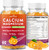 Calcium Gummies 1000Mg With Vitamin D3 K2 & B Complex, Potassium, Calcium Magnesium Zinc Gummies For Bone, Muscle, Mood And Immunity - Orange Flavor 60 Gummies Calcium Gummies 1000Mg With Vitamin D3 K2 & B Complex, Potassium, Calcium Magnesium Zinc Gummies For Bone, Muscle, Mood And Immunity - Orange Flavor 60 Gummies