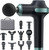 Umay Massage Gun Deep Tissue,  Percussion Muscle Massager Gun For Pain Relief, Handheld Whole Body Deep Tissue Massager With 10 Attachments & Adjustable Speeds