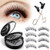 Magnetic Eyelashes, Natural Look False Eyelashes With Applicator, Reusable & Waterproof Magnetic Eyelashes Without Eyeliner, No Glue Needed, Easy To Wear & Remove Magnetic Eyelashes, Natural Look False Eyelashes With Applicator, Reusable & Waterproof Magnetic Eyelashes Without Eyeliner, No Glue Needed, Easy To Wear & Remove