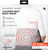 Calming Heat Back Wrap By Sharper Image- Electric Back Heating Pad With Customizable Inflatable Lumbar Support, Soothing Heat, & Massaging Vibrations- 9 Settings 3 Heat, 3 Vibration, 3 Lumbar Calming Heat Back Wrap By Sharper Image- Electric Back Heating Pad With Customizable Inflatable Lumbar Support, Soothing Heat, & Massaging Vibrations- 9 Settings 3 Heat, 3 Vibration, 3 Lumbar