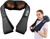 Shoulder And Neck Massager With Deep Tissue Heating, 3D Massager For Muscle Relaxation And Pain Relief, Black Shoulder And Neck Massager With Deep Tissue Heating, 3D Massager For Muscle Relaxation And Pain Relief, Black