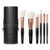 Morphe Rose Away Makeup Brushes - 6 Piece Makeup Brush Set Of Eye And Face Brushes - Made With Synthetic Bristles And Includes Makeup Brush Case (6 Count)