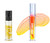 Blossom Juicy Jelly Moisturizing Lip Care Fruit Flavored Nourishing Lip Oil + Zodiac Sign Vanilla Scented Roll On Lip Gloss With Crystals 2 Pack Bundle Papaya/Leo Blossom Juicy Jelly Moisturizing Lip Care Fruit Flavored Nourishing Lip Oil + Zodiac Sign Vanilla Scented Roll On Lip Gloss With Crystals 2 Pack Bundle Papaya/Leo