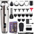 Hatteker Beard Trimmer for Men, Waterproof Hair Trimmer Electric Razor, Cordless Hair Clippers Shavers for Men, Shaving Kit for Nose Mustache Body Facial, Beard Grooming Kit Fathers Gifts for Dad Hatteker Beard Trimmer for Men, Waterproof Hair Trimmer Electric Razor, Cordless Hair Clippers Shavers for Men, Shaving Kit for Nose Mustache Body Facial, Beard Grooming Kit Fathers Gifts for Dad