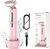 Hatteker Electric Lady Shaver Razor Wet and Dry Waterproof Bikini Trimmer for Women Rechargeable Legs Underarms Public Hair Painless Extendable Handle