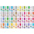 Dermal A+B Korea Collagen Essence Full Face Facial Mask Sheet 32 Full Color Set