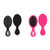 Wet Brush Detangler Mini Brush (Black) & Mini Detangler Hair Brush (Pink) 2 Pack Wet Brush Detangler Mini Brush (Black) & Mini Detangler Hair Brush (Pink) 2 Pack
