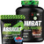 Muscle Pharm Combat 4Lb Chocolate Protein And Musclepharm Assault Blue Raspberry Preworkout