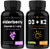 Nutrachamps Elderberry And Vitamin D3+K2 Capsules Bundle Nutrachamps Elderberry And Vitamin D3+K2 Capsules Bundle