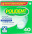 Polident Overnight Whitening Antibacterial Denture Cleanser Triple Mint Freshness 40 Ea (Pack Of 5) Polident Overnight Whitening Antibacterial Denture Cleanser Triple Mint Freshness 40 Ea (Pack Of 5)