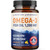 Triple Strength Omega 3 Fish Oil 1200 mg EPA & DHA Wild Caught Sustainably Sourced Omega-3 Fatty Acids Premium Burpless Fish Oil Supplements Non-GMO Third-Party Tested 30 Softgels Triple Strength Omega 3 Fish Oil 1200 mg EPA & DHA Wild Caught Sustainably Sourced Omega-3 Fatty Acids Premium Burpless Fish Oil Supplements Non-GMO Third-Party Tested 30 Softgels