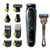 Braun Hair Clippers For Men 9-In-1 Beard Ear And Nose Trimmer Mens Grooming Kit Body Groomer Cordless & Rechargeable With Gillette Proglide Razor Black/Blue Braun Hair Clippers For Men 9-In-1 Beard Ear And Nose Trimmer Mens Grooming Kit Body Groomer Cordless & Rechargeable With Gillette Proglide Razor Black/Blue