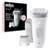 Braun Epilator Silk-Épil 7 Hair Removal Device Women Shaver & Trimmer Wet And Dry Wide Head Includes Shaver Head And Trimmer Comb Se7-041 Silver