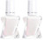 Essie Longwear Nail Polish Summer 2020 Sunset Soiree Collection Elegant Sheer Ivory Nail Color With A Shimmer Finish Chiffon The Move 0.46 Fl Ounce