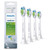 Philips Sonicare HX6064/10Set of 4Brush Heads Best White White W2with brushsync White Philips Sonicare HX6064/10Set of 4Brush Heads Best White White W2with brushsync White