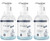 Ivory Baby Foam Unisex Baby Wash & Shampoo Fragrance- For Baby'S Sensitive Skin 16.9 Oz (Pack Of 3)