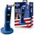 Barbasol Hybrid Face & Body Single Blade Shaver - Rechargeable Wet/Dry Led Screen Built-In Light