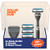 Dollar Shave Club Travel Shave Set 4 Extra Close Refill Cartridges 1 Handle 1 Razor Cover