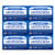 Dr. Bronner's - Pure-Castile Bar Soap (Peppermint 5 ounce 6-Pack) - Made with Organic Oils For Face Body & Hair Gentle & Moisturizing Biodegradable Vegan Cruelty- Non-GMO