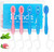 Erinde 5 In 1 Mini Disposable Toothbrushes With Toothpaste + Tongue Scraper + Picks + Floss Travel Case Prepasted Travel Toothbrushes Pick For Work Or Travel Soft Brushes 12 Count (Mint & Peach) Erinde 5 In 1 Mini Disposable Toothbrushes With Toothpaste + Tongue Scraper + Picks + Floss Travel Case Prepasted Travel Toothbrushes Pick For Work Or Travel Soft Brushes 12 Count (Mint & Peach)