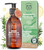 BIONOBLE Organic Rosemary Oil for Hair Growth - Slows Loss Restores Volume - Rosemary Hair Oil with Argan Jojoba & Castor Oil - 100% Natural & Vegan - Glass Bottle + Pump - 200ml BIONOBLE Organic Rosemary Oil for Hair Growth - Slows Loss Restores Volume - Rosemary Hair Oil with Argan Jojoba & Castor Oil - 100% Natural & Vegan - Glass Bottle + Pump - 200ml