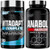 Nutrex Research Anabol Hardcore & Vitadapt Complete Sports Multivitamin With Ksm-66 Ashwagandha