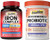 Vitalibre Iron Complex Supplement 60 Capsules & Akkermansia Muciniphila Probiotic 1 Billion Tfu, 30 Capsules Vitalibre Iron Complex Supplement 60 Capsules & Akkermansia Muciniphila Probiotic 1 Billion Tfu, 30 Capsules