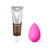 Beautyblender Bounce Liquid Whip Long Wear Foundation (4.70 C Deep Ebony) & Original Pink Beauty Blender Makeup Sponge Bundle Beautyblender Bounce Liquid Whip Long Wear Foundation (4.70 C Deep Ebony) & Original Pink Beauty Blender Makeup Sponge Bundle