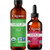 Cliganic Carrier Oils Duo: Organic Jojoba Oil and Organic Castor Oil