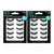 Ardell Natural False Eyelashes 101 Demi Black - Soft & Lightweight, Eye-Lifting Effect, Reusable Strip Lashes for Everyday Wear, 6 Pairs