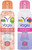 Vagisil Feminine Dry Wash Deodorant Spray For Women, Gynecologist Tested, On The Go Hygiene, 2 Scent Bundle - Peach Blossom, Odor Block (2.6 Oz Each) Vagisil Feminine Dry Wash Deodorant Spray For Women, Gynecologist Tested, On The Go Hygiene, 2 Scent Bundle - Peach Blossom, Odor Block (2.6 Oz Each)